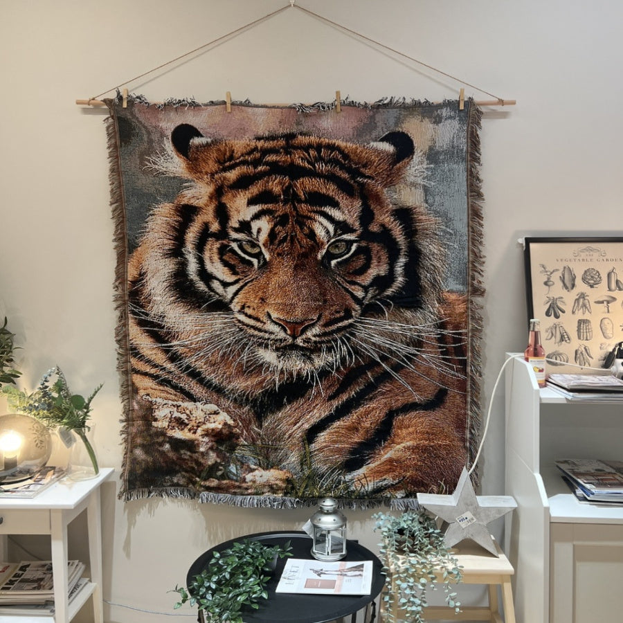 Fierce Tiger Tapestry