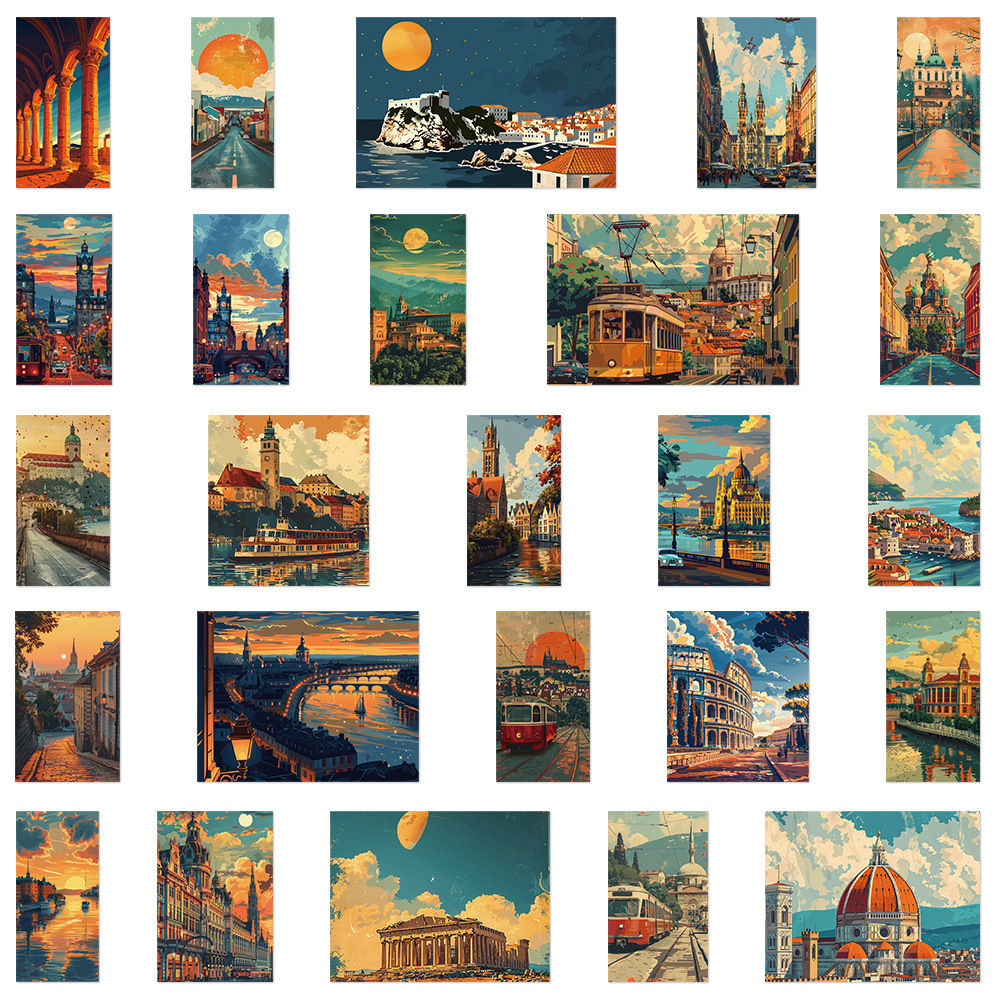 Cityscape Sticker Pack