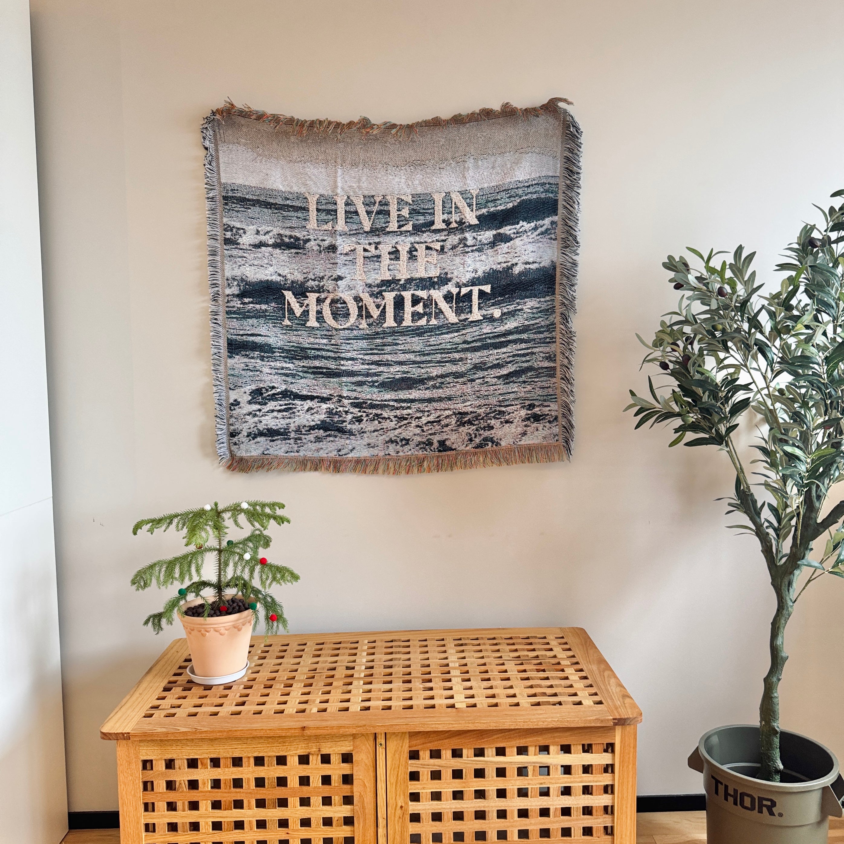 Live in the Moment Tapestry