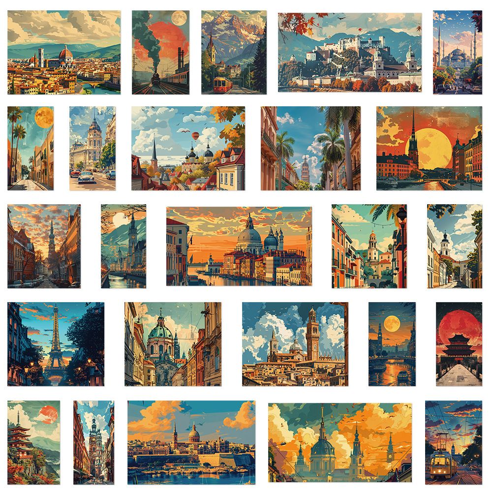 Cityscape Sticker Pack