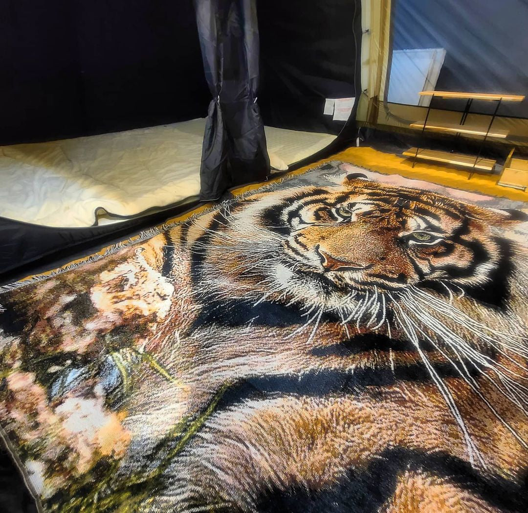 Fierce Tiger Tapestry