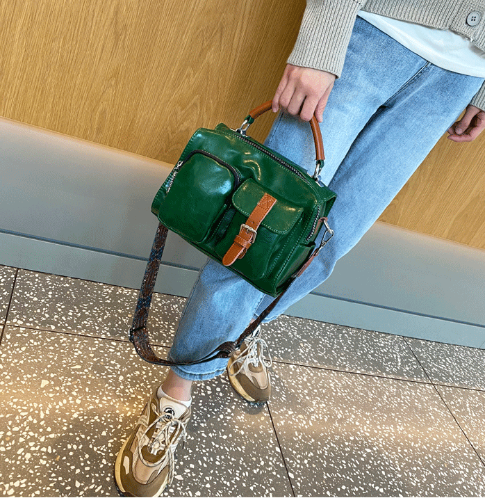 British Style Vintage Cross Body Bag