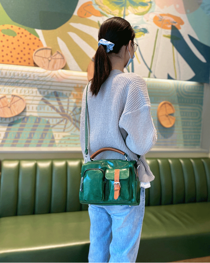 British Style Vintage Cross Body Bag