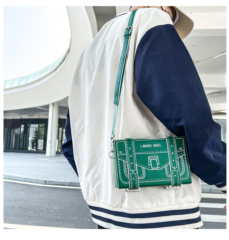 Doodle Lines Crossbody Bag