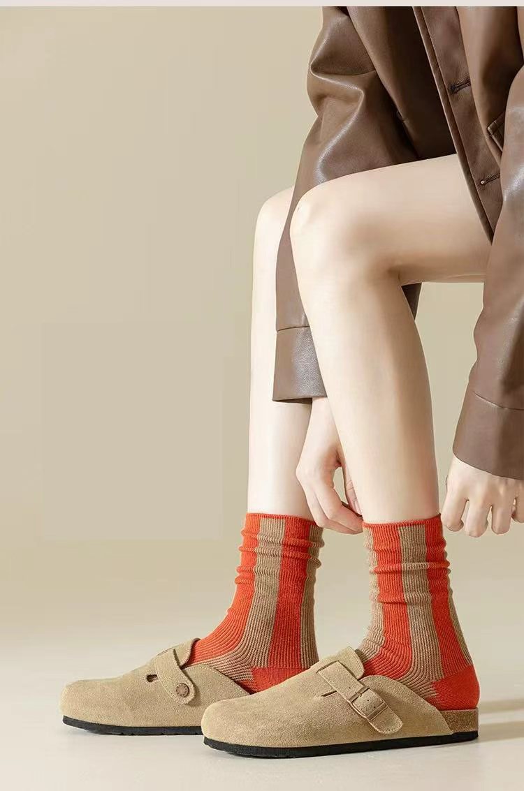 Vibrant Fashion Striped Socks