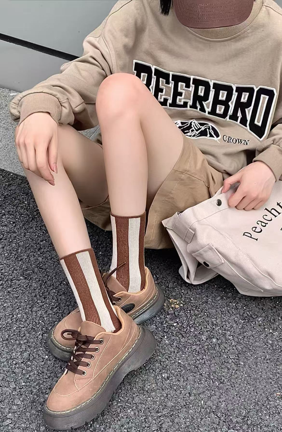 Vibrant Fashion Striped Socks