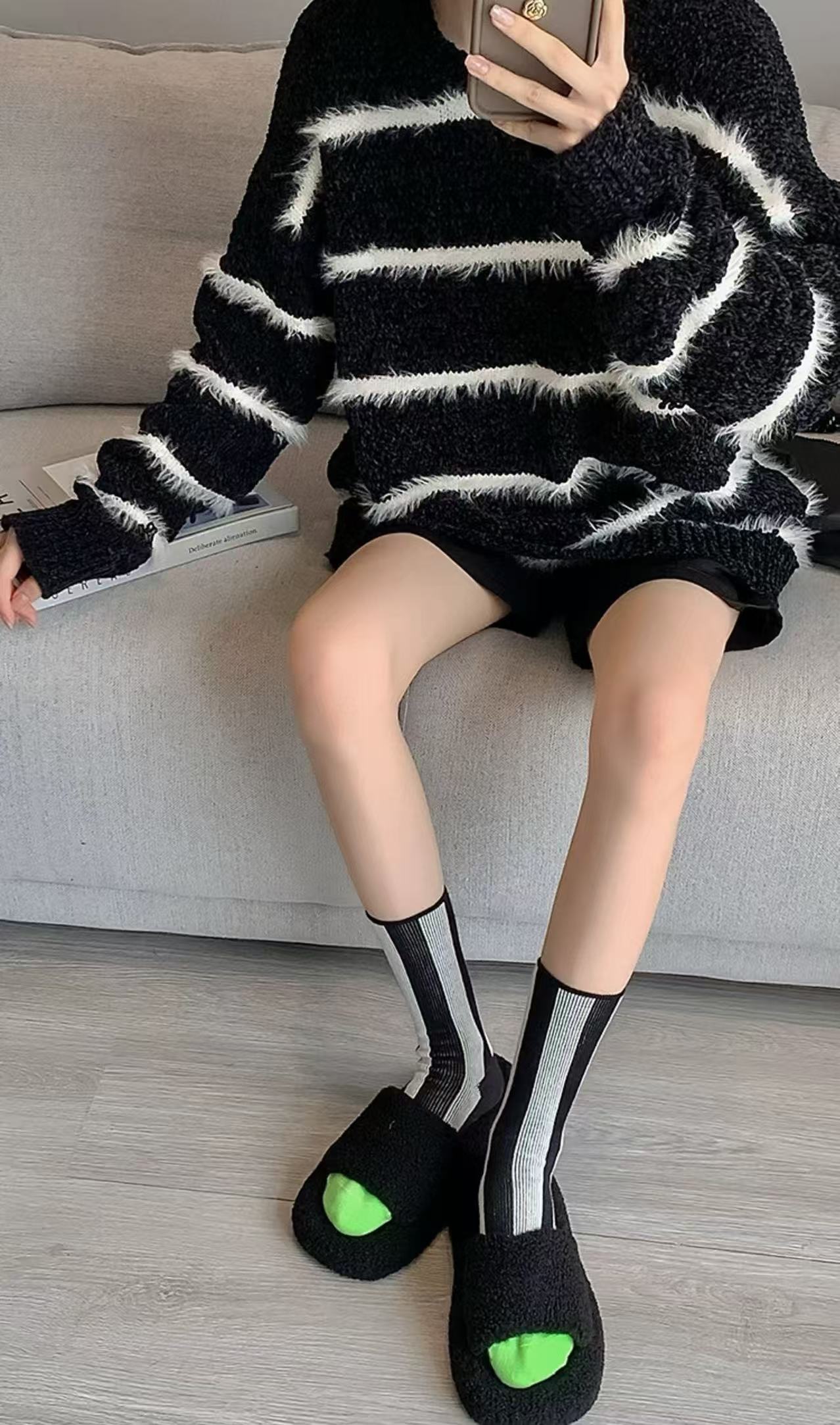 Vibrant Fashion Striped Socks