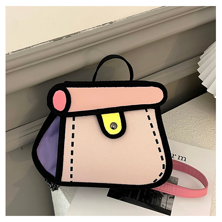 Doodle Sketch Crossbody Bag