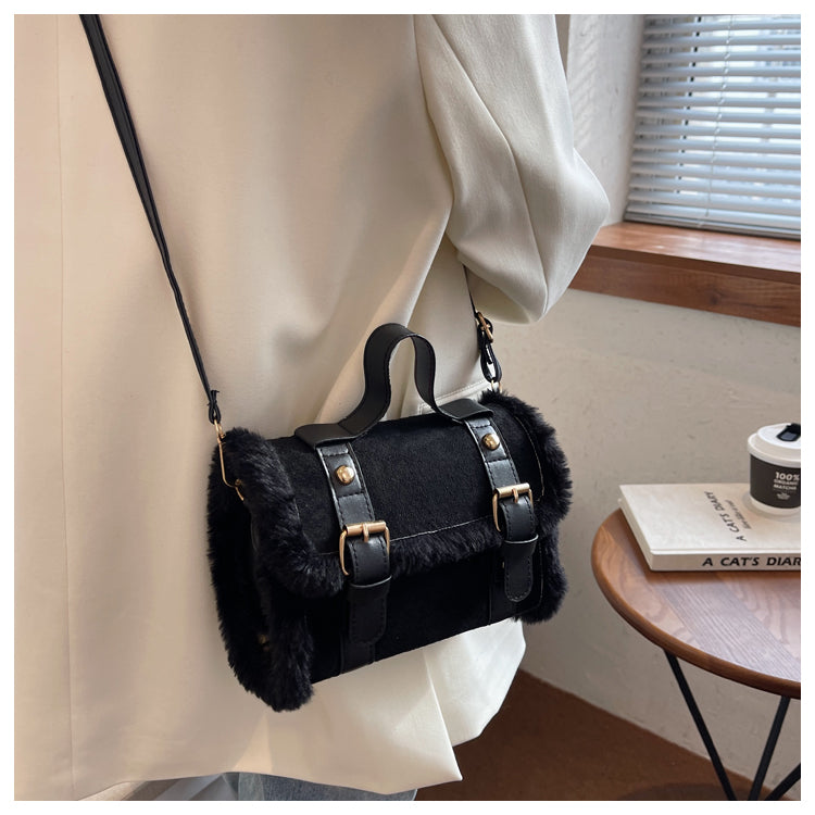 Vintage British Cross Body Tote Bag