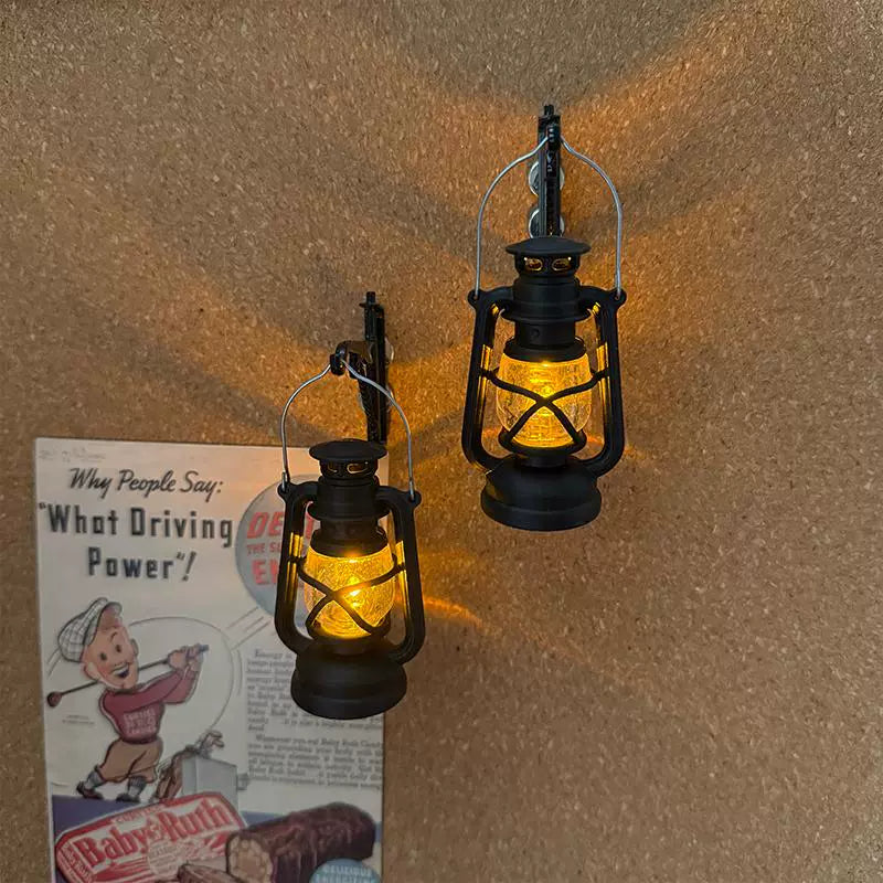Vintage Oil Lamp Push Pins