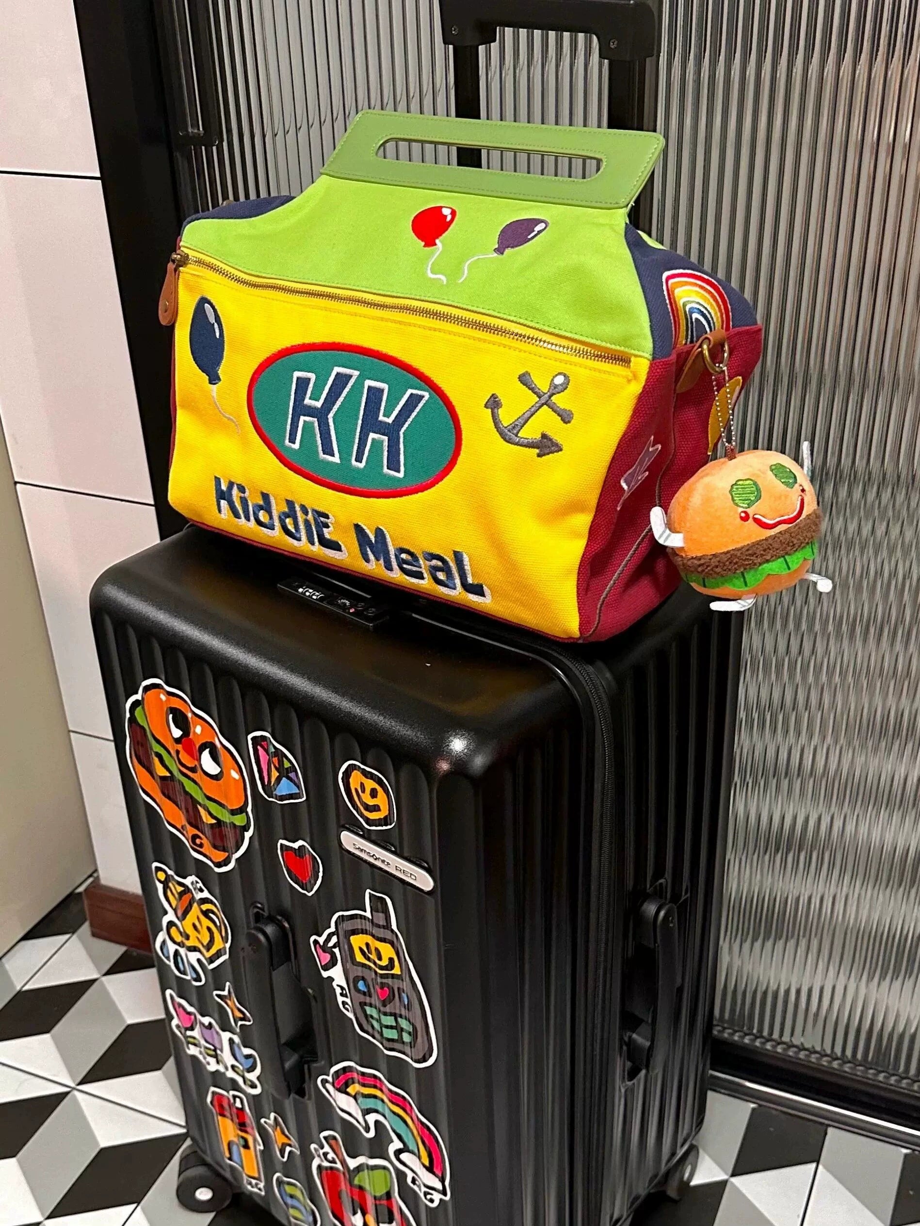 SpongeBob Krabby Patty Travel Bag