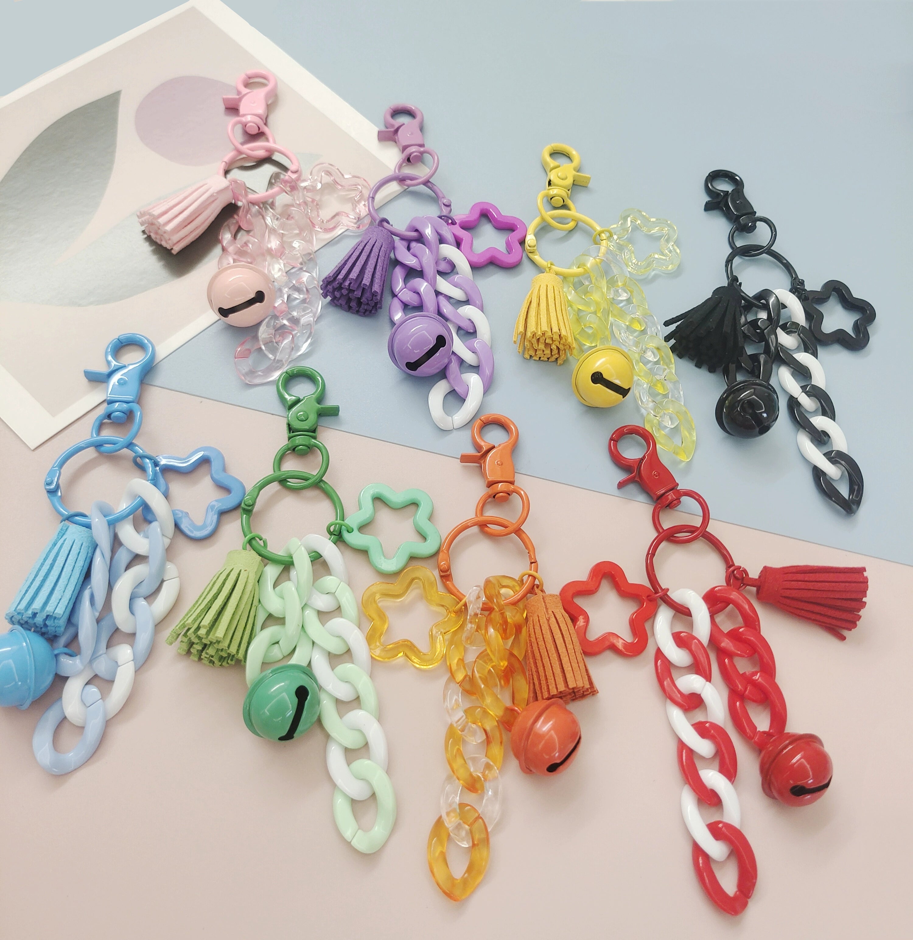 Bohemian Tassel Keychain