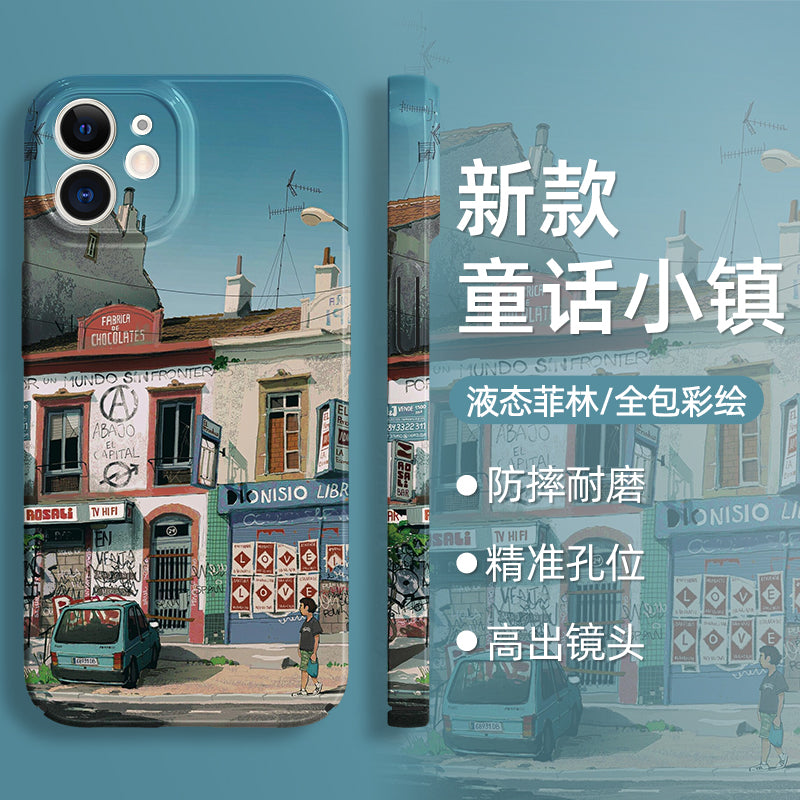 Japanese Town Phone Case