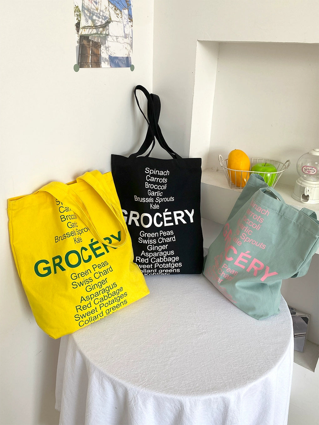 Vintage GROCERY Tote Bag