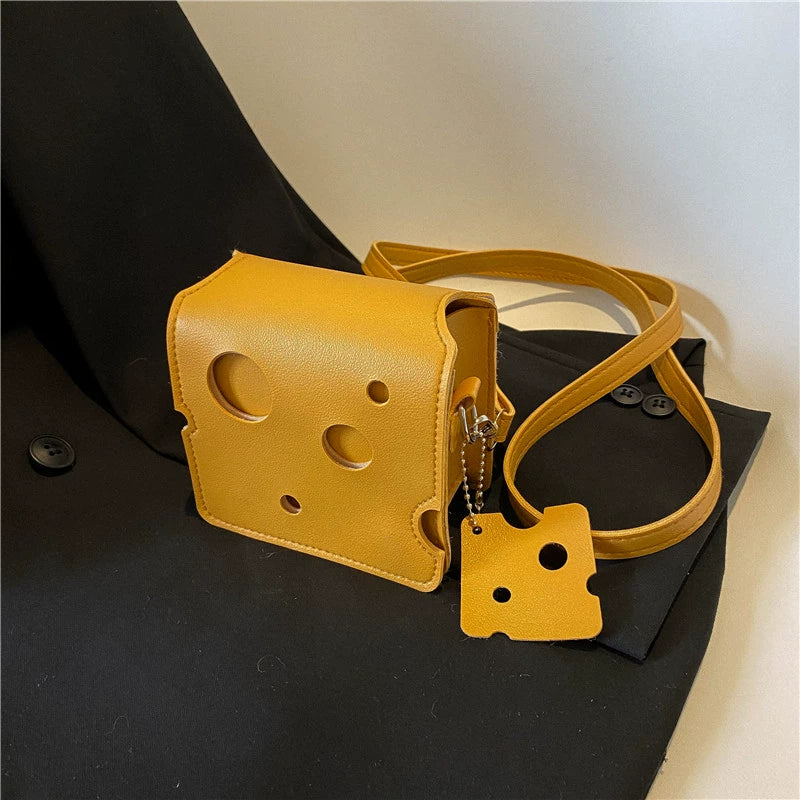 Cheese Wedge Mini Crossbody Bag