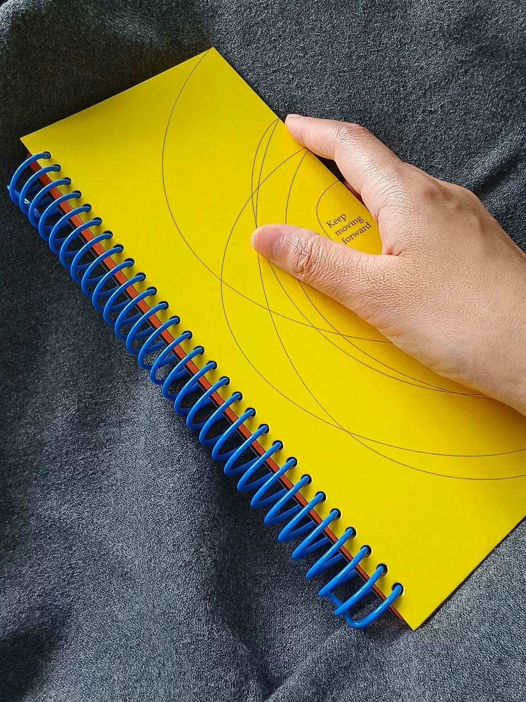 A6 Colorful Spiral Bound Thick Journal
