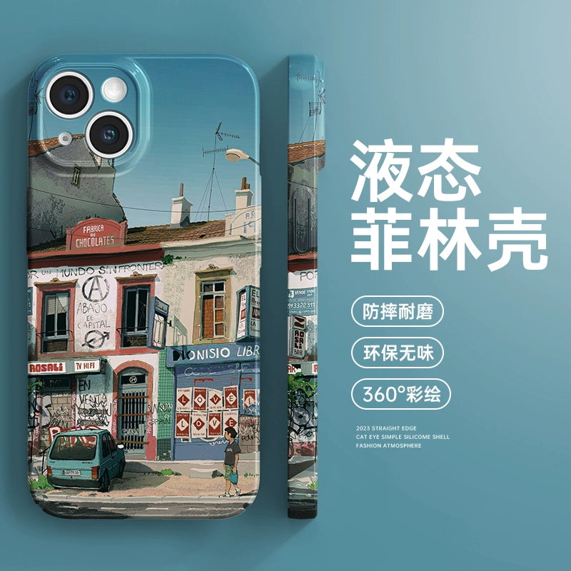 Japanese Town Phone Case
