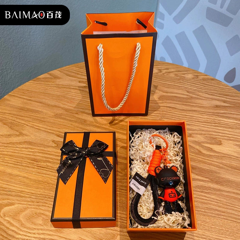 Eyepatch Bear Keychain