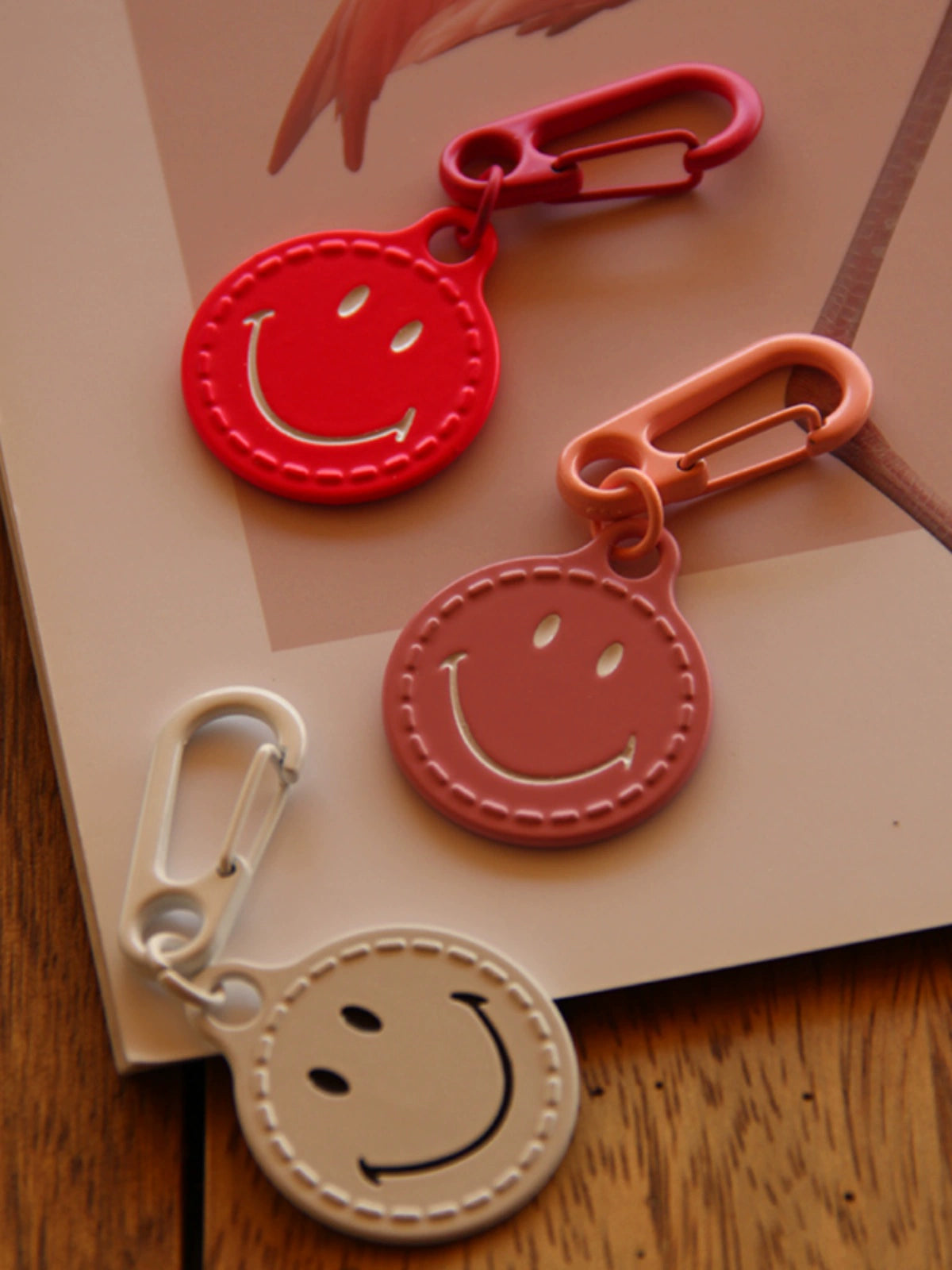 Korean Smiley Face Keychain