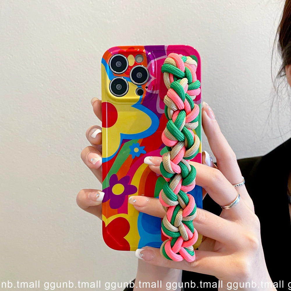 Crochet Wrist Graffiti Phone Case