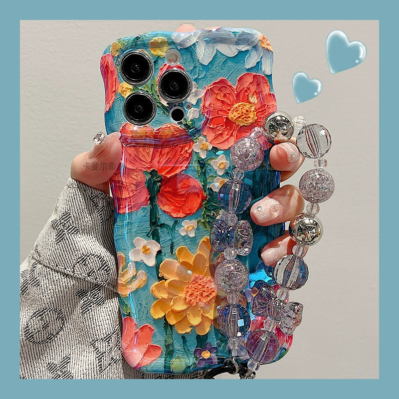 Oil Painting Flower Phone Case