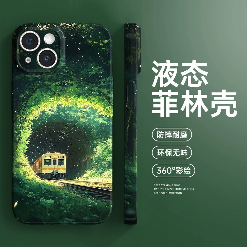 Japanese Spring Town Phone Case