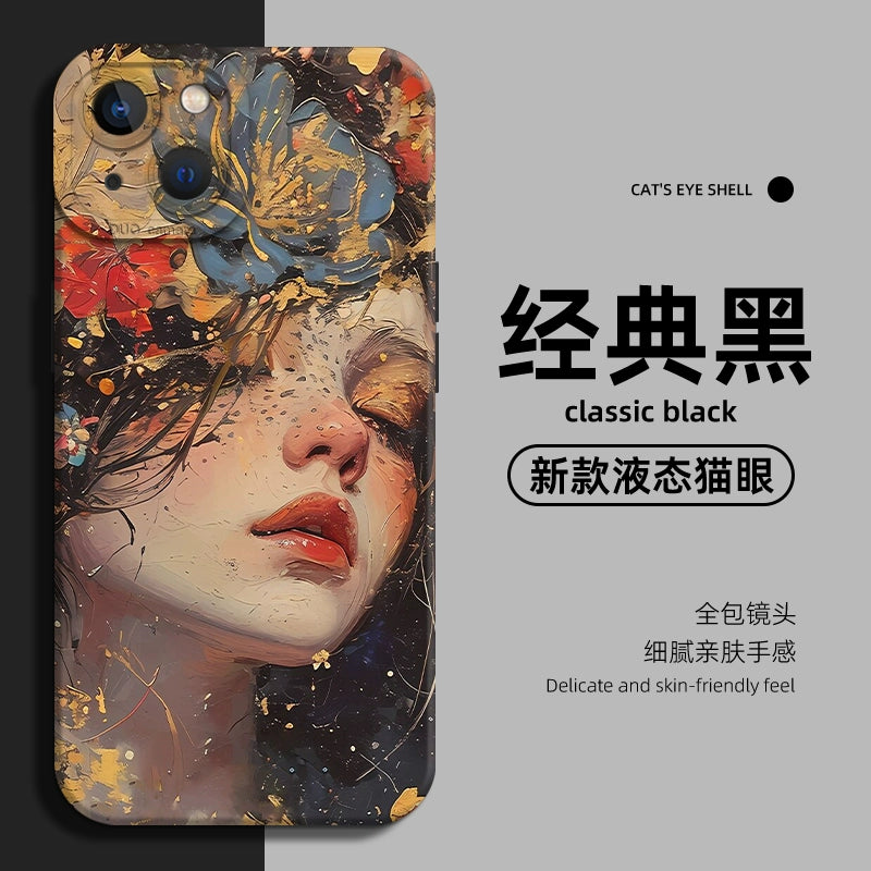 Floral Girl Phone Case