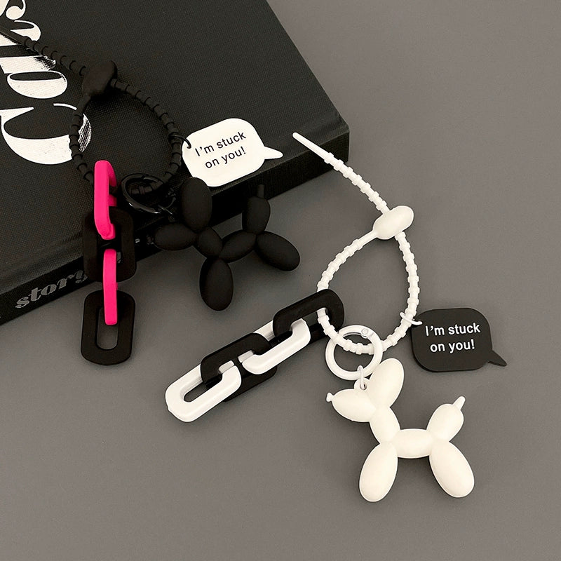 Balloon Dog Keychain