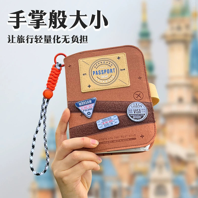 Felt Cover Traveler's Journal