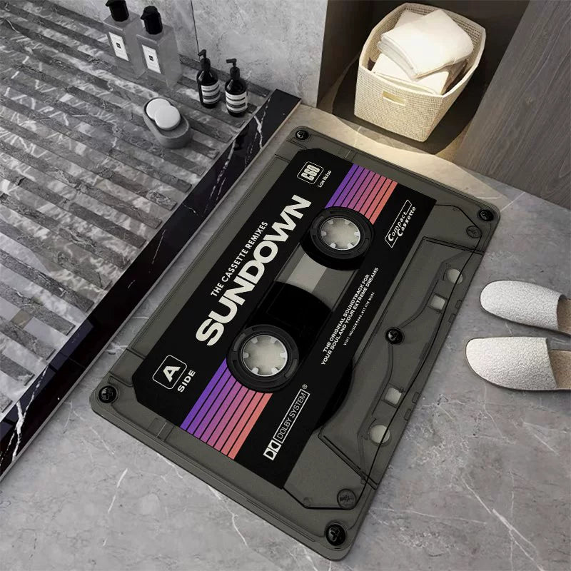 Retro Cassette Floor Mat