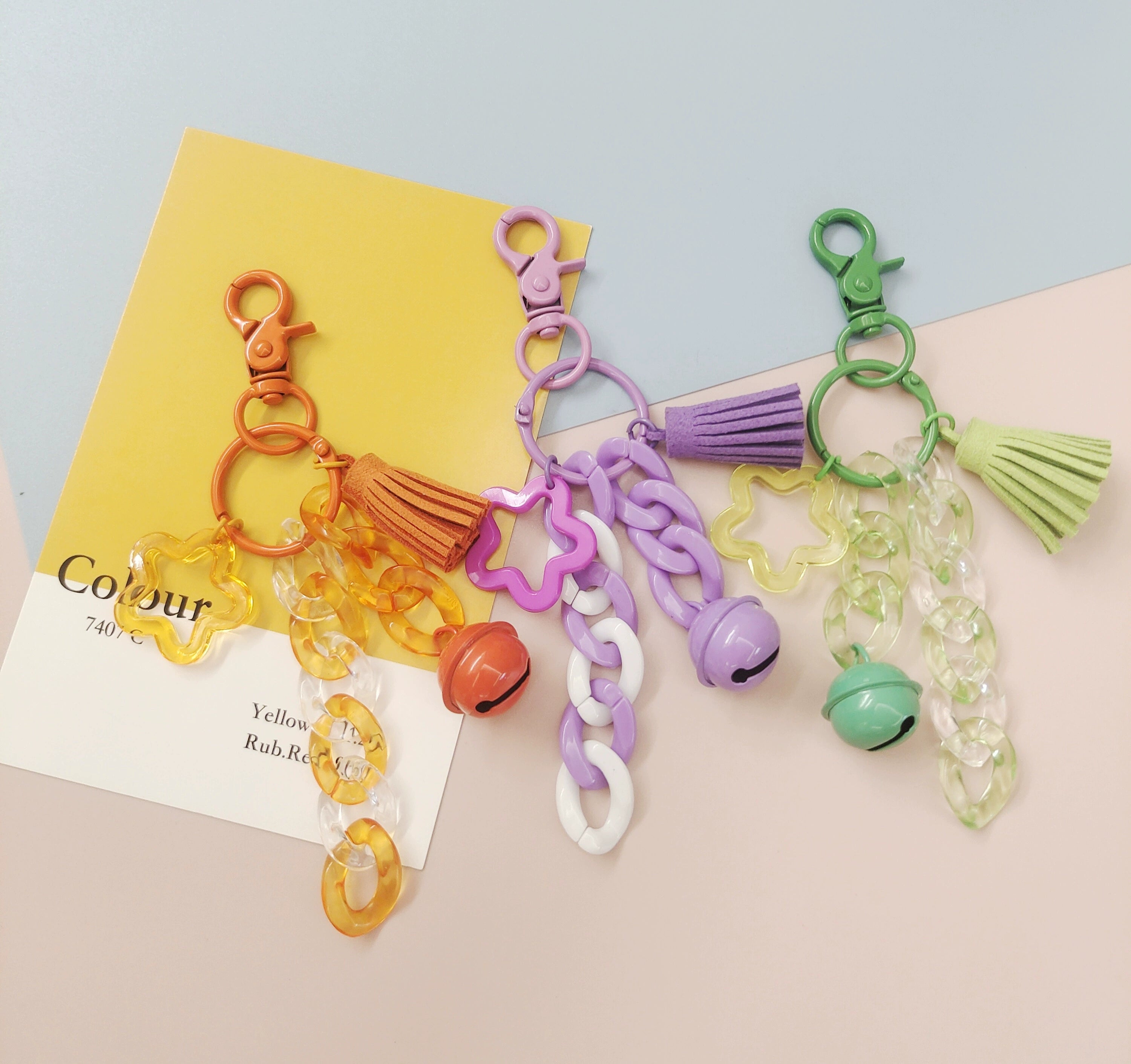 Bohemian Tassel Keychain