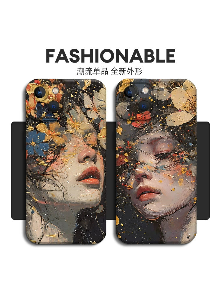 Floral Girl Phone Case