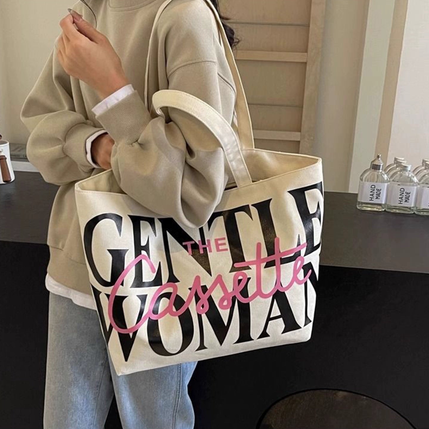 Gentle Woman Tote Bag