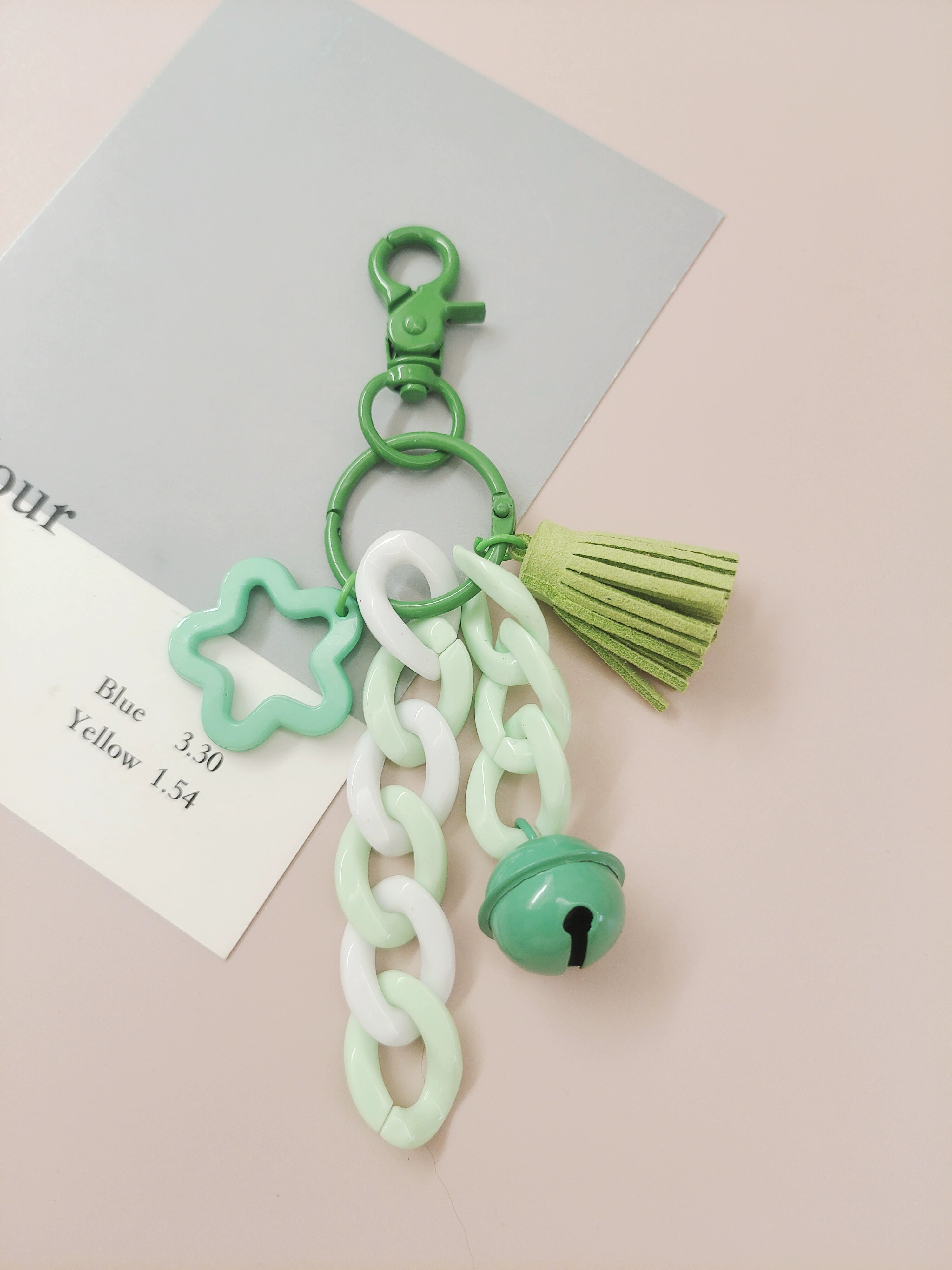 Bohemian Tassel Keychain