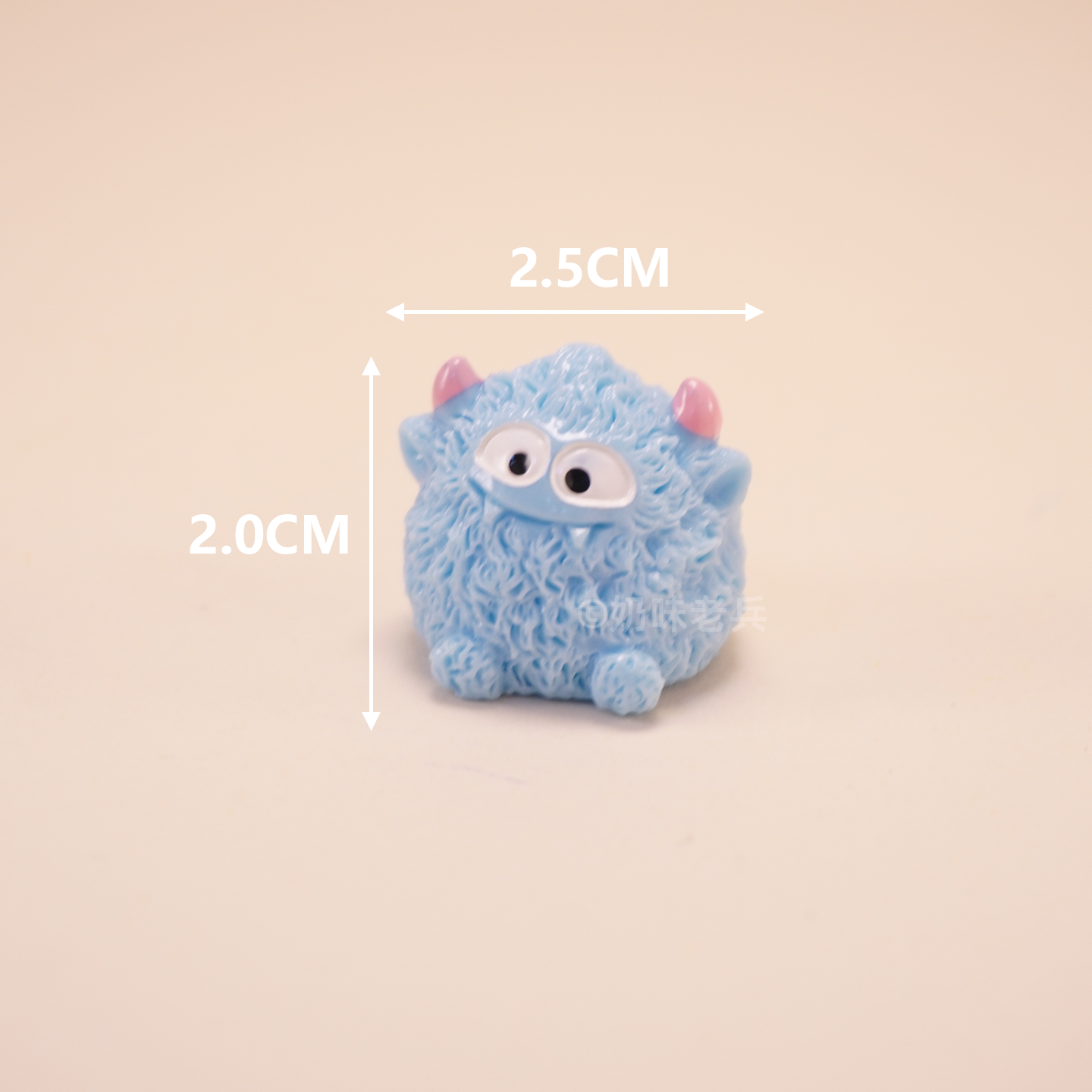 Hairy Monster Mini Figurine Set