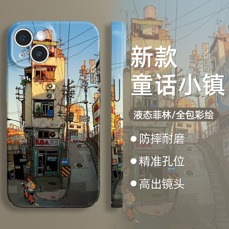 Japanese Town Phone Case