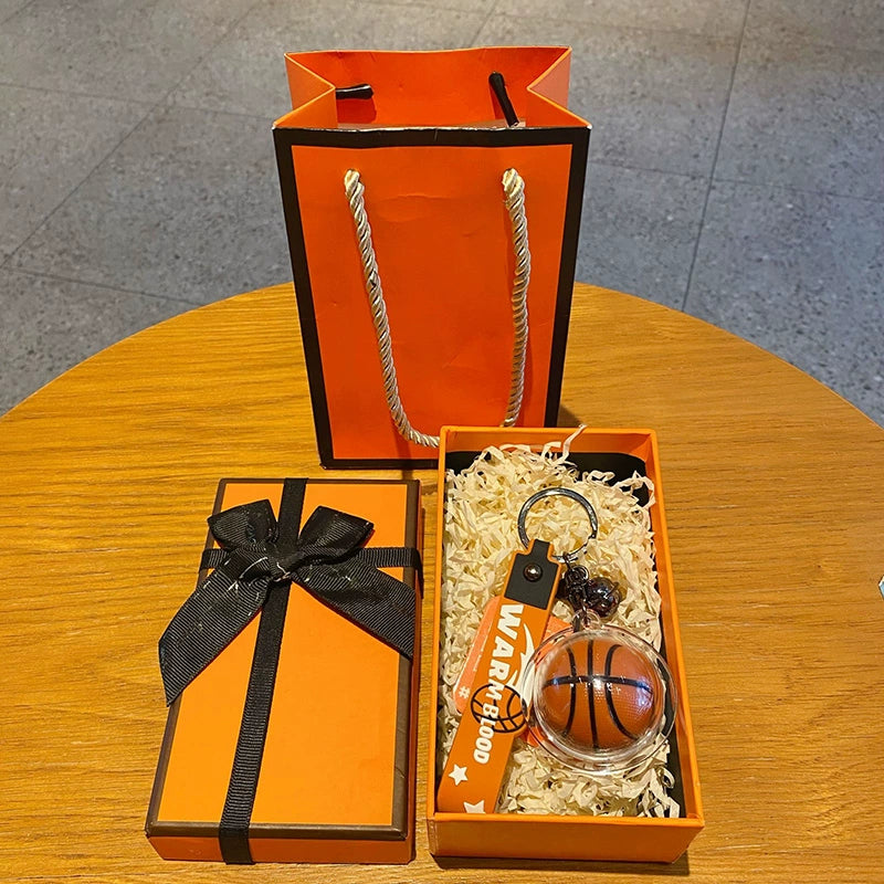 Street Basketball Keychain