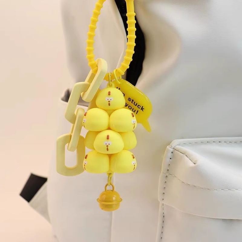 Grape Bunch Animal Keychain