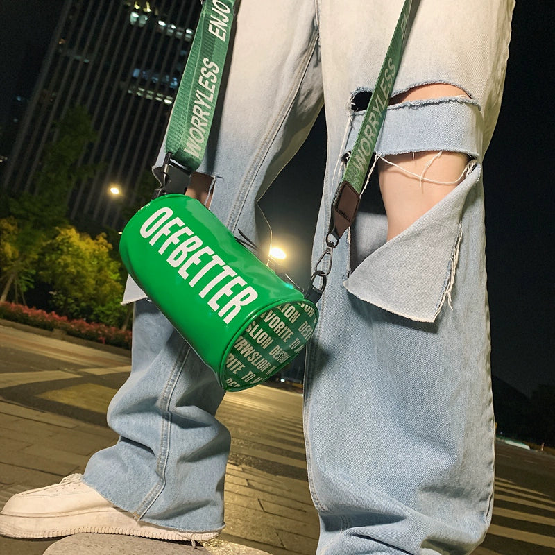 OFFBETTER Print Bucket Sling Bag