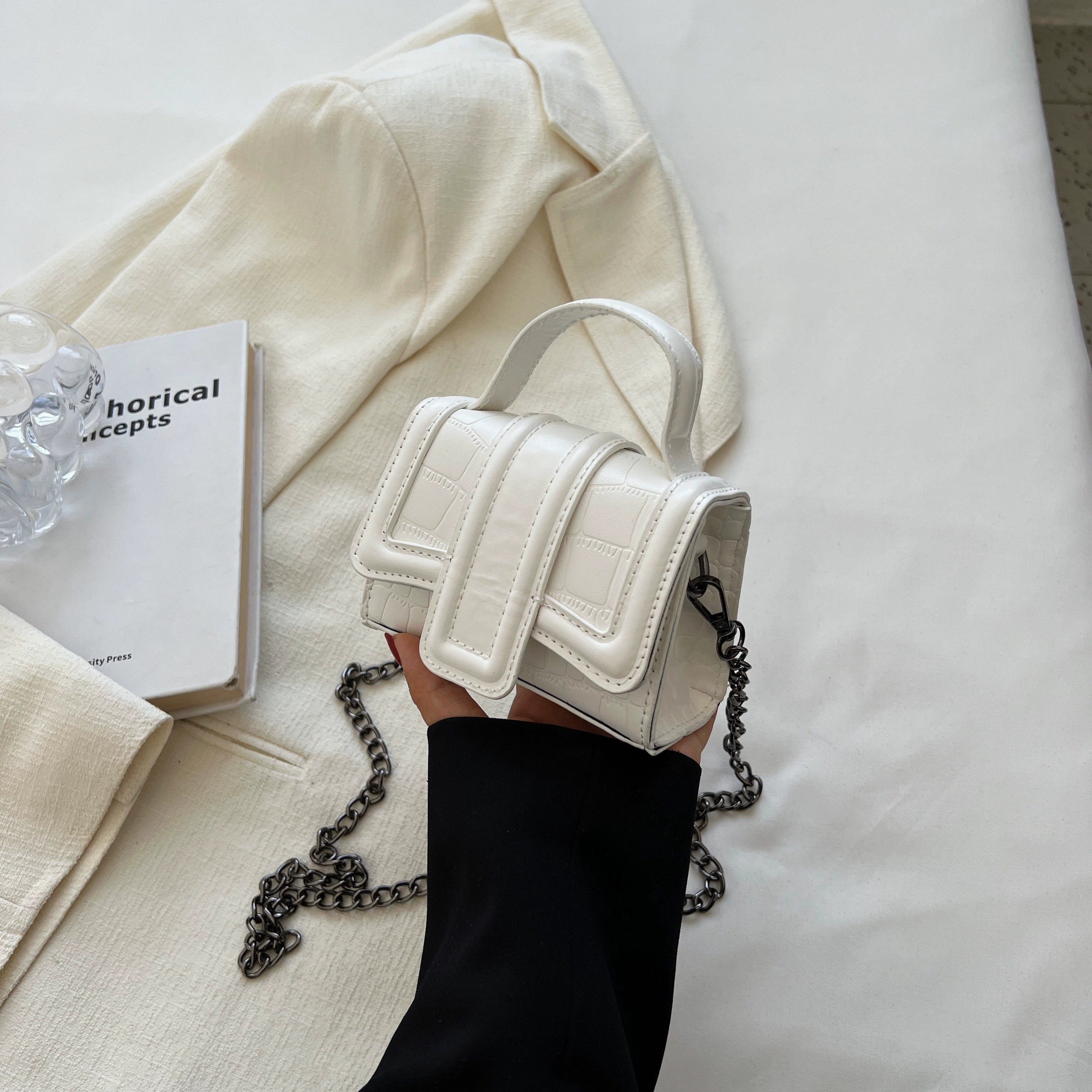 Mini Crocodile Cross Body Bag