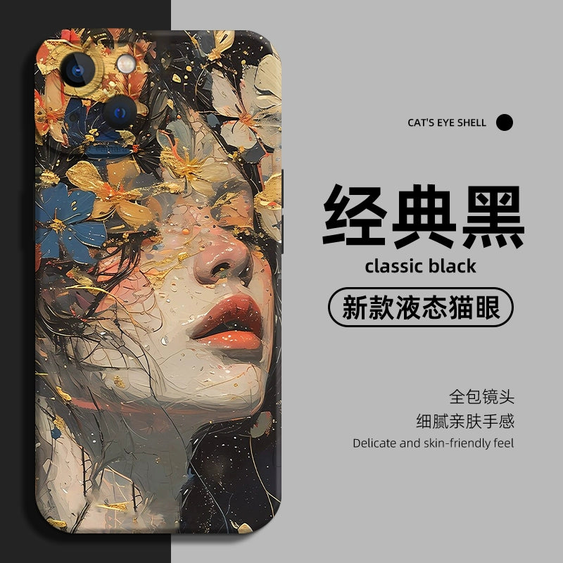 Floral Girl Phone Case