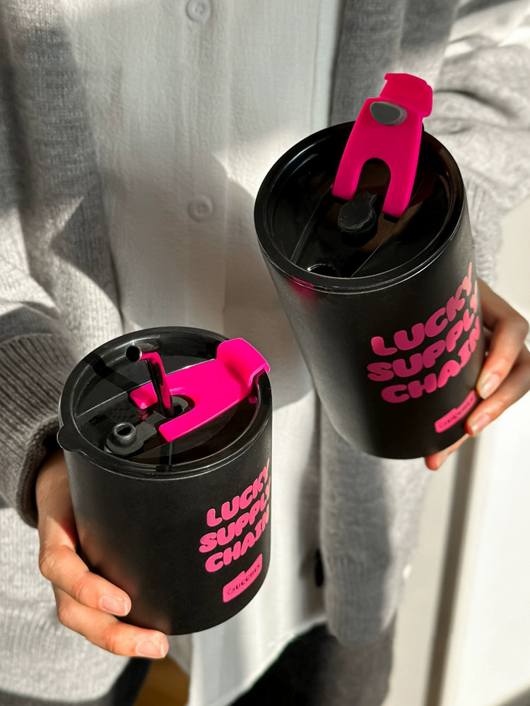 Black & Pink Tumbler