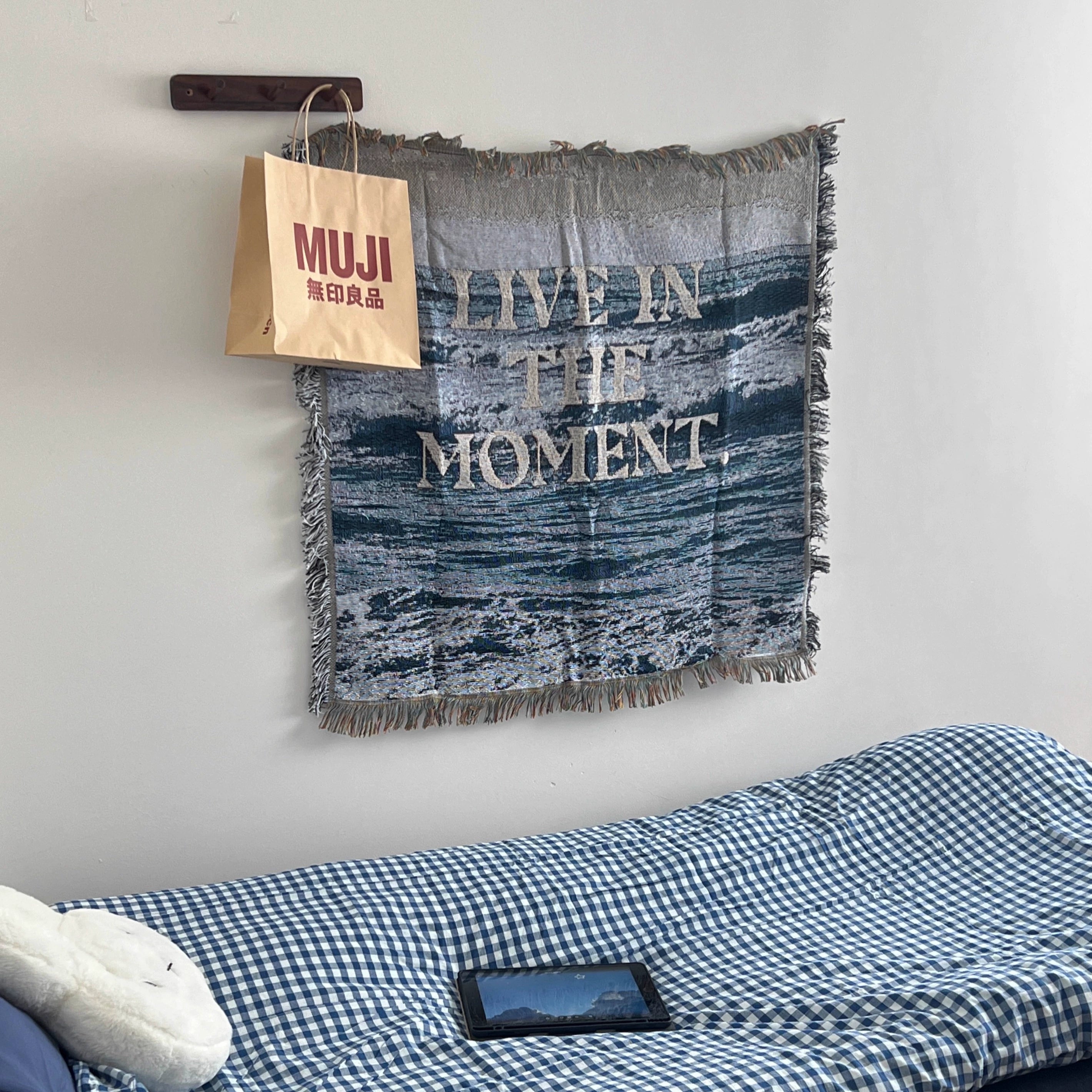 Live in the Moment Tapestry