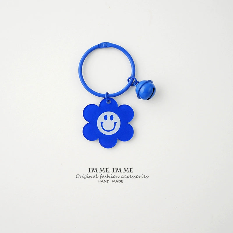 Klein Blue Acrylic Keychain