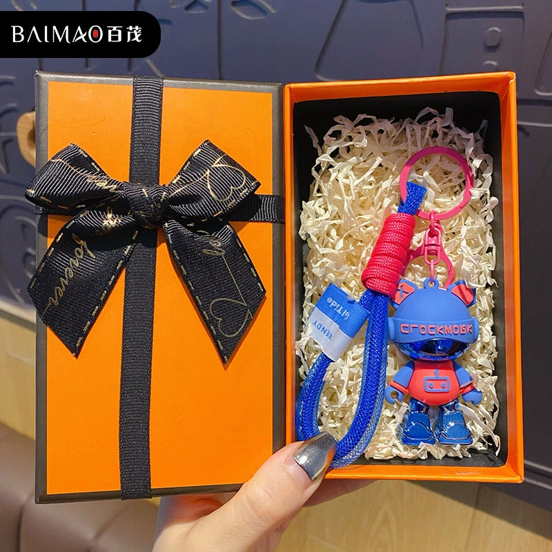 Eyepatch Bear Keychain