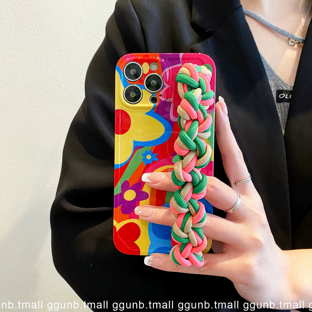 Crochet Wrist Graffiti Phone Case