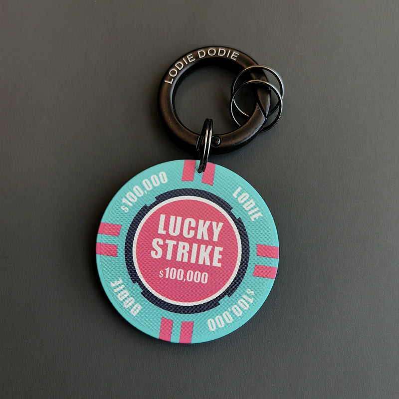Poker Chip Keychain