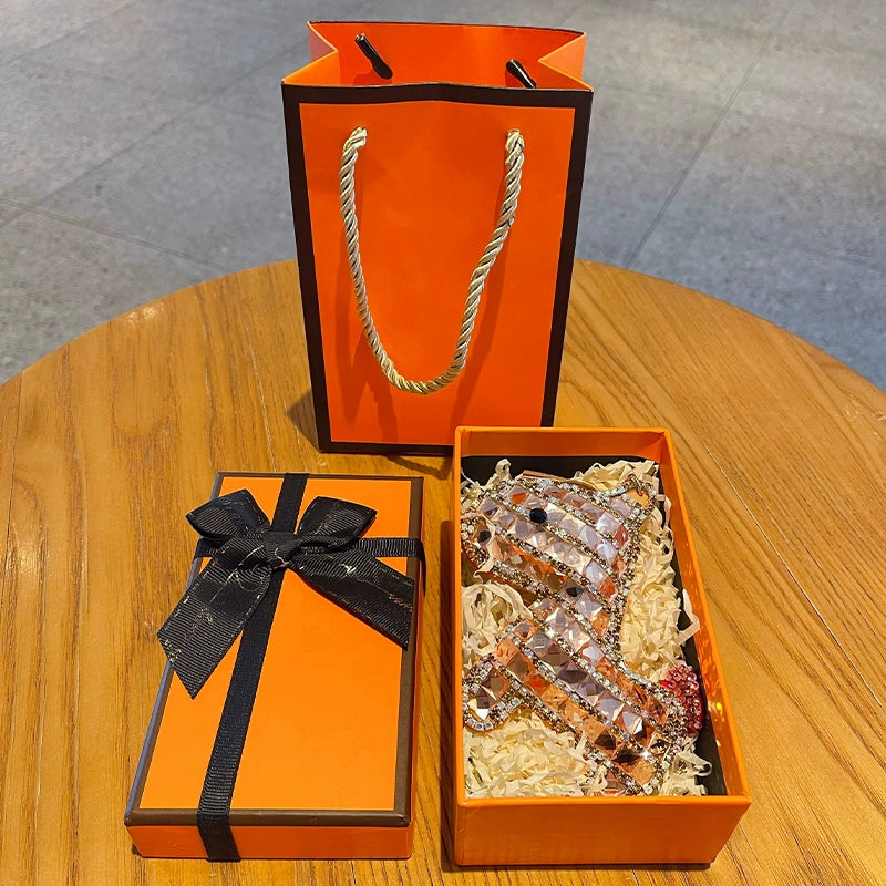 Full-diamond Pony Keychain