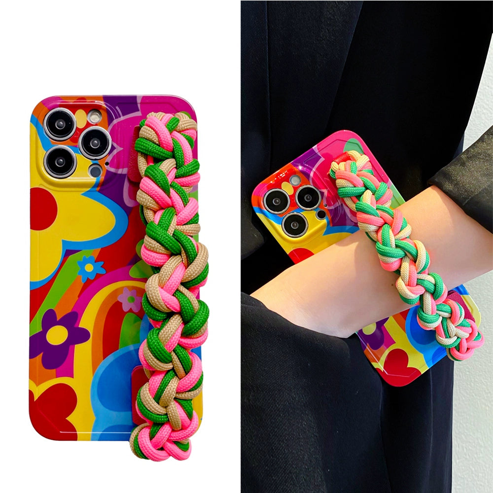 Crochet Wrist Graffiti Phone Case