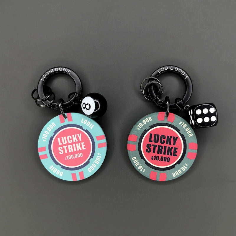 Poker Chip Keychain
